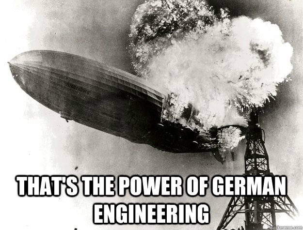  That's the Power of german engineering  