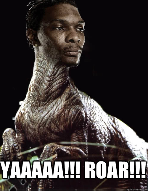 YAAAAA!!! ROAR!!!  Chris Bosh Raptor