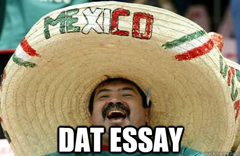 Dat essay -  Dat essay  Merry mexican