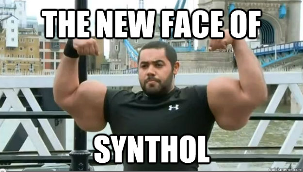 the new face of  synthol  