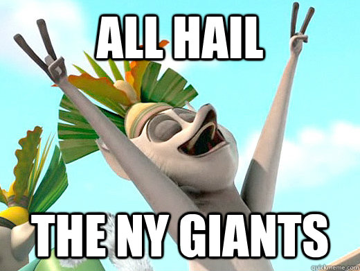 all hail the ny giants  