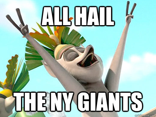 all hail the ny giants - all hail the ny giants  Julian