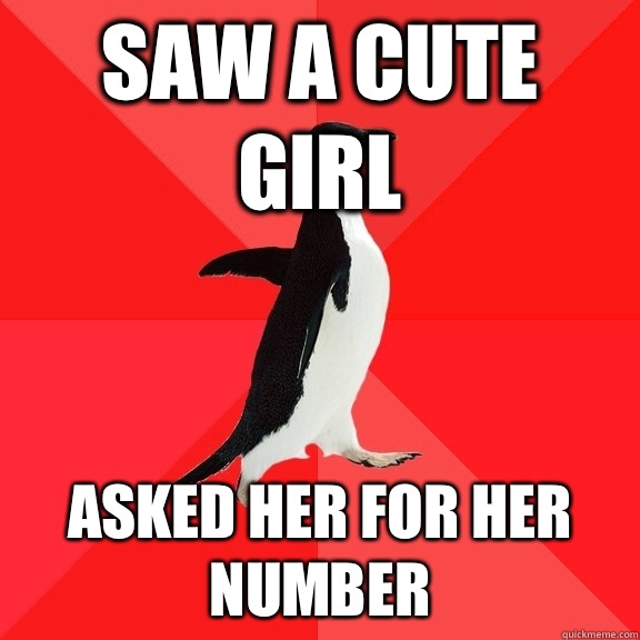 Saw a cute girl Asked her for her number - Saw a cute girl Asked her for her number  Misc