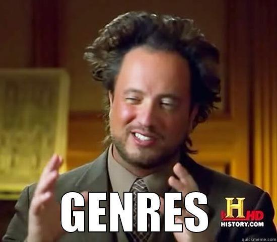  GENRES Ancient Aliens