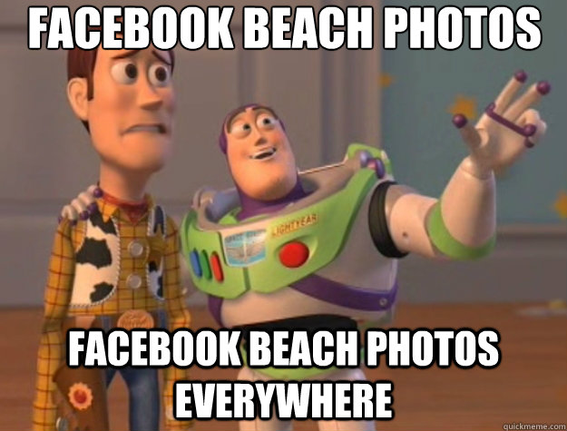 Facebook beach photos Facebook beach photos everywhere  Toy Story