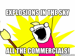 explosions in the sky All the commercials!  All The Things