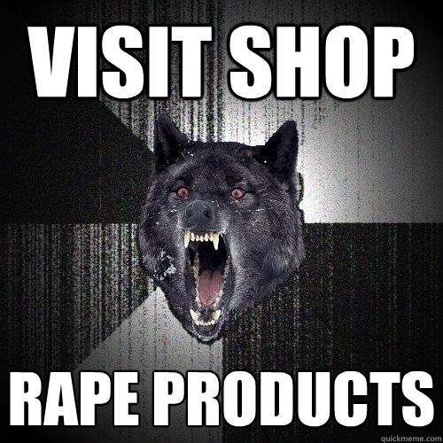 visit shop rape products  Insanity Wolf