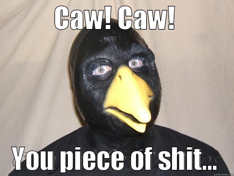 CAW! CAW! YOU PIECE OF SHIT... Misc