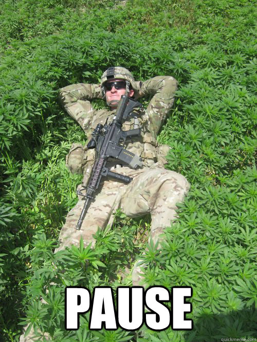 PAUSE  Stoner Soldier