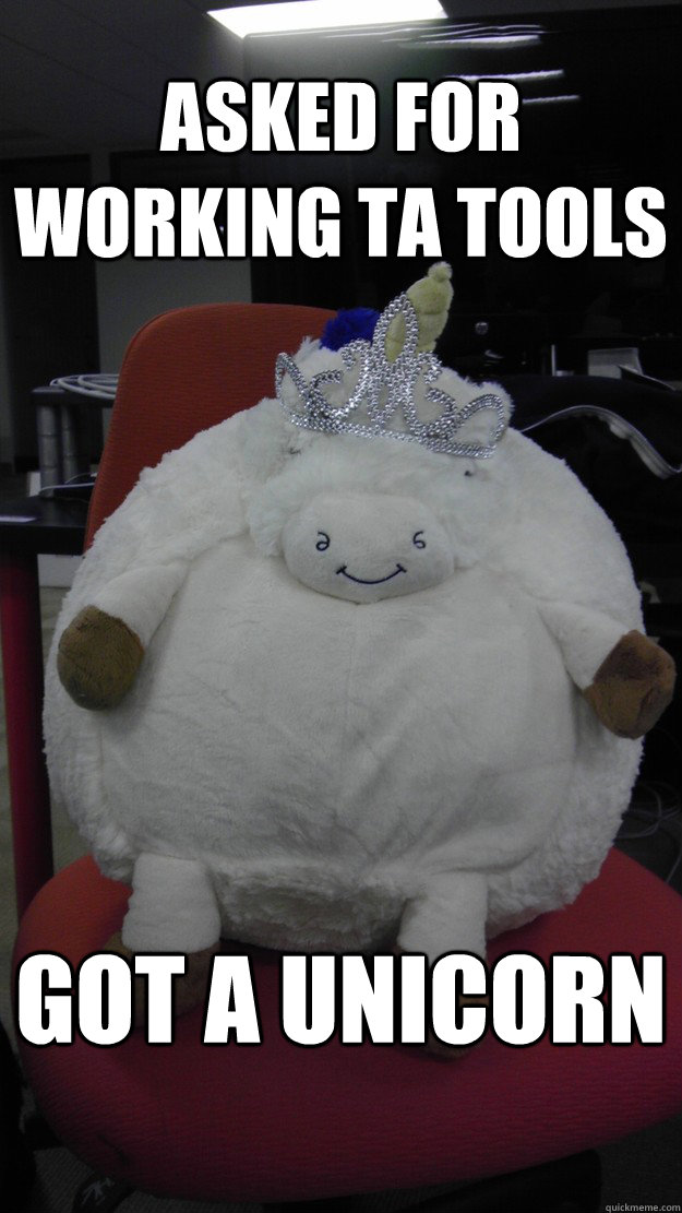 Asked for working TA Tools Got a Unicorn - Asked for working TA Tools Got a Unicorn  Misc