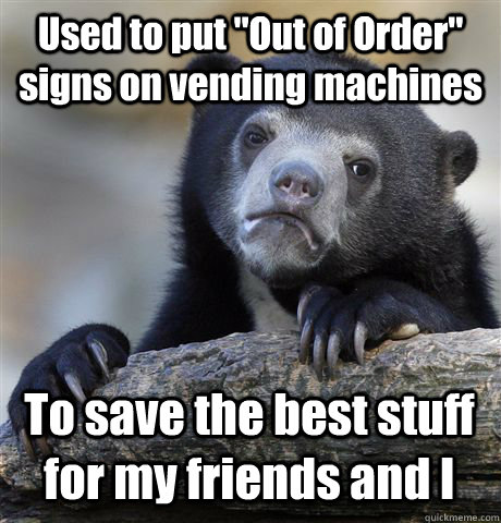 Used to put 
