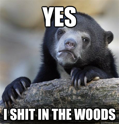 Yes i shit in the woods - Yes i shit in the woods  Misc