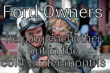 chevy vs ford - FORD OWNERS . HELPING EACHOTHER OUT IN THE COLD WINTER MONTHS Misc