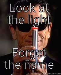 LOOK AT THE LIGHT FORGET THE ÑAME Misc