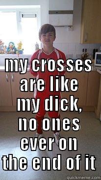  MY CROSSES ARE LIKE MY DICK, NO ONES EVER ON THE END OF IT Misc