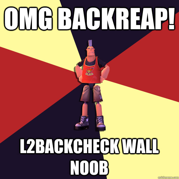 OMG BACKREAP! L2BACKCHECK WALL NOOB  MicroVolts