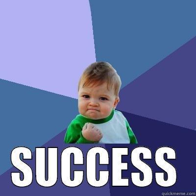  SUCCESS Success Kid