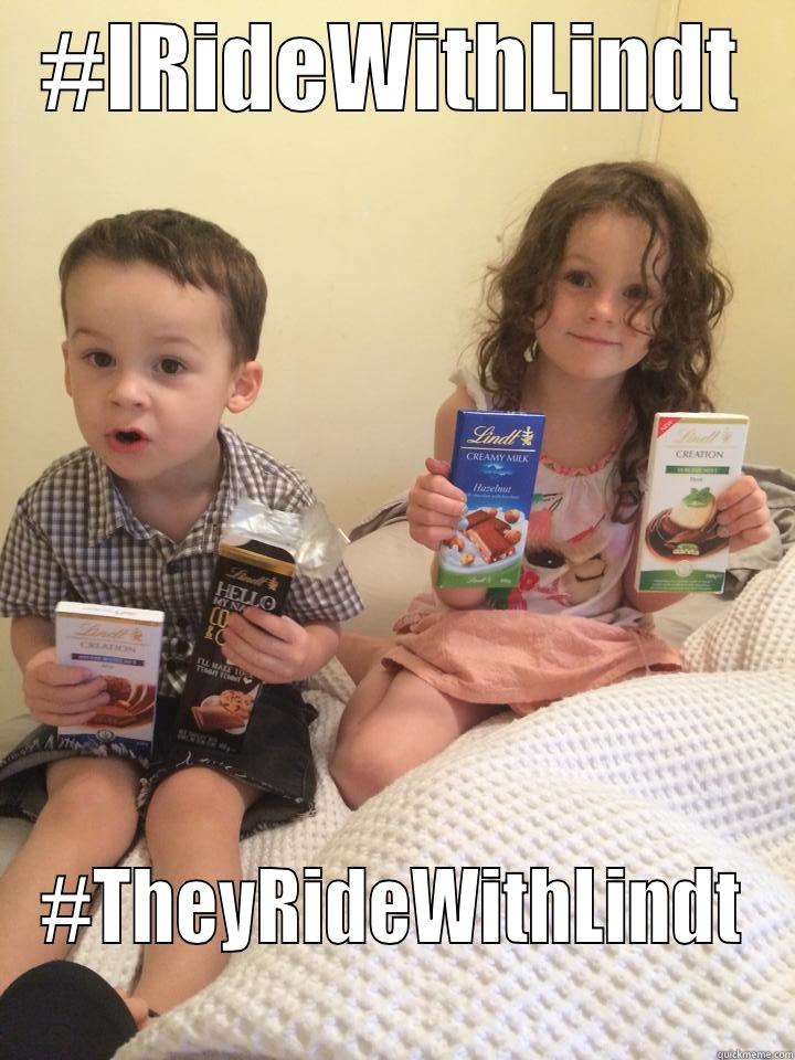 #IRIDEWITHLINDT #THEYRIDEWITHLINDT Misc