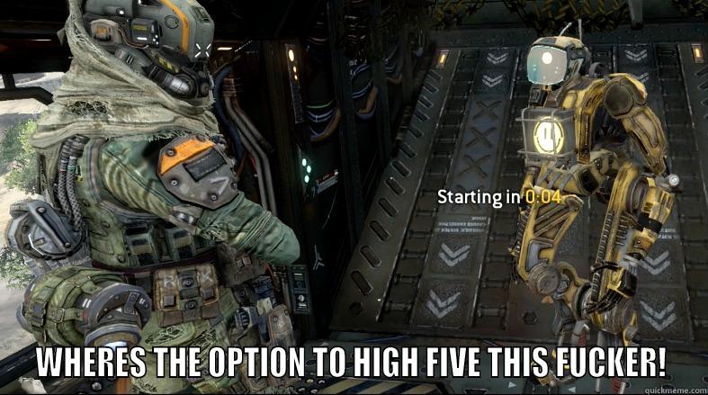  WHERES THE OPTION TO HIGH FIVE THIS FUCKER! Misc