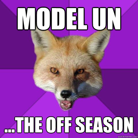 model Un ...the off season  Forensics Fox