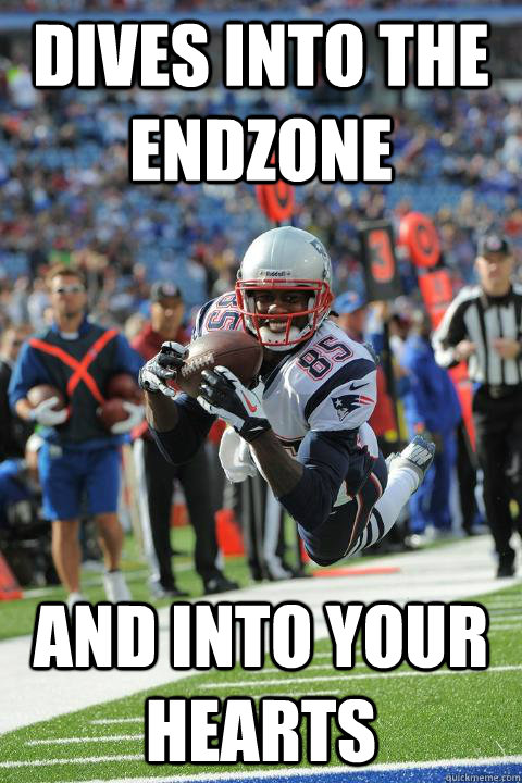 Dives into the endzone And into your hearts - Dives into the endzone And into your hearts  photogenic Brandon Lloyd