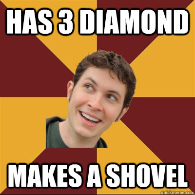 Has 3 Diamond Makes A Shovel  Tobuscus