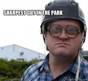 Sharpest guy in the park  TPB Bubbles