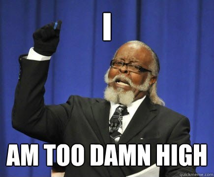 i am too damn high  Too Damn High
