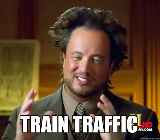  train traffic  