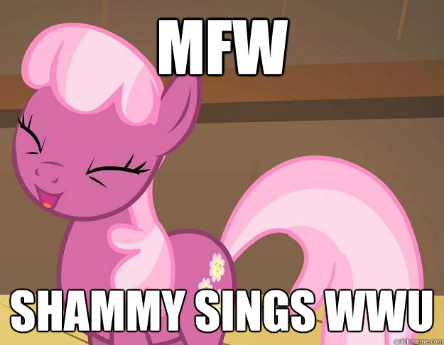 mfw SHAMMY SINGS WWU - mfw SHAMMY SINGS WWU  Misc