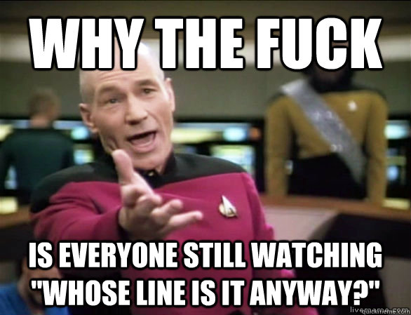 WHY THE FUCK IS EVERYONE STILL WATCHING 