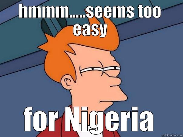 Legal Forms - HMMM.....SEEMS TOO EASY FOR NIGERIA Futurama Fry