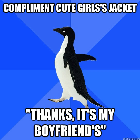 Compliment cute girls's jacket 