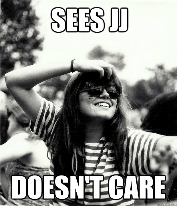 Sees JJ Doesn't care - Sees JJ Doesn't care  Georgetown Hipster