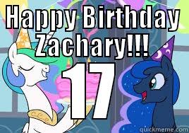 HAPPY BIRTHDAY ZACHARY!!! 17 Misc