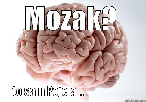 MOZAK? I TO SAM POJELA ...                           Scumbag Brain