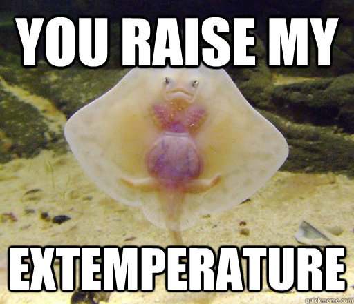 You raise my extemperature  Forensics Pick-Up Line Fish