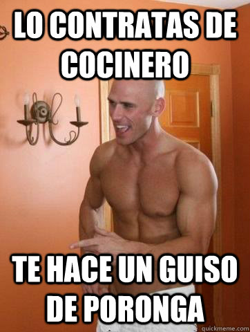Lo contratas de cocinero te hace un guiso de poronga  Deep Johnny Sins