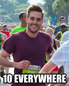  10 EVERYWHERE  Ridiculously photogenic guy