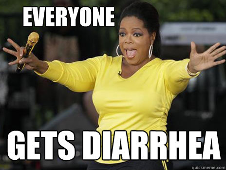 Everyone GETS diarrhea  Oprah Loves Ham