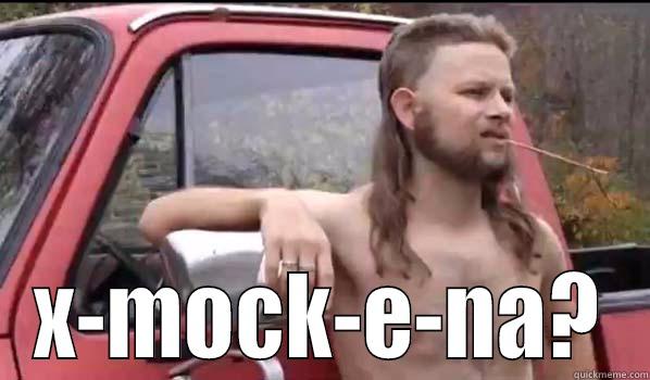  X-MOCK-E-NA? Almost Politically Correct Redneck