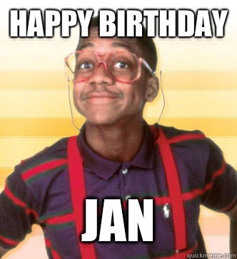 Happy Birthday Jan - Happy Birthday Jan  Misc