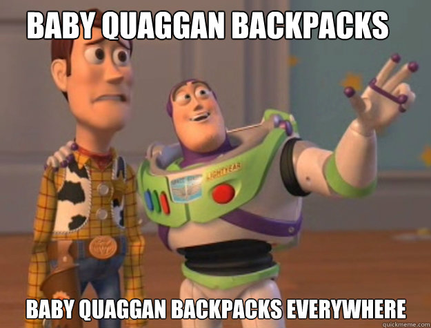 Baby Quaggan Backpacks Baby Quaggan Backpacks Everywhere  buzz