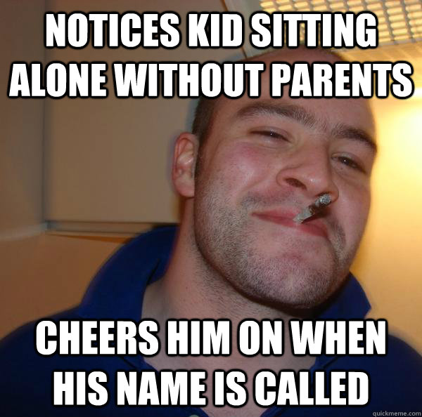 Notices Kid Sitting alone without parents cheers him on when his name is called - Notices Kid Sitting alone without parents cheers him on when his name is called  Misc
