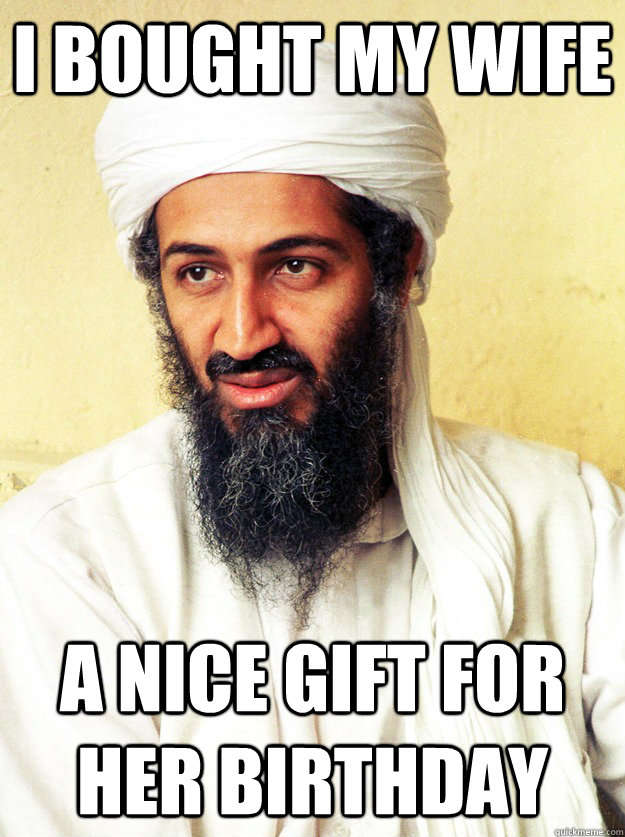 I bought my wife A nice gift for her birthday - I bought my wife A nice gift for her birthday  Misunderstood Muslim Man