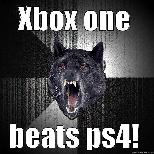 XBOX ONE BEATS PS4! Insanity Wolf