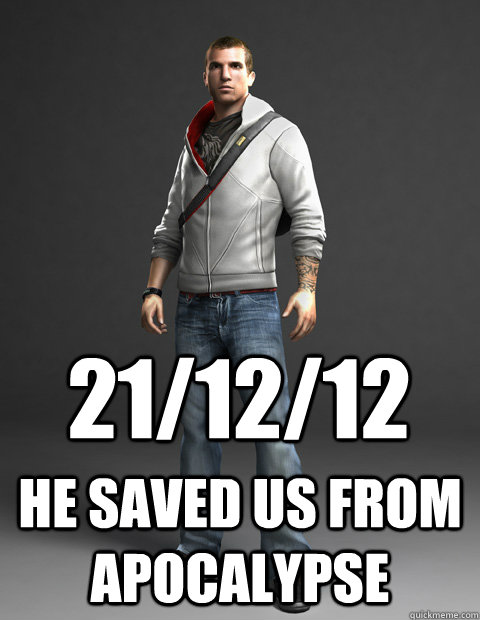 21/12/12 He Saved Us From Apocalypse  Desmond Miles