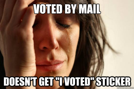 voted by mail doesn't get 