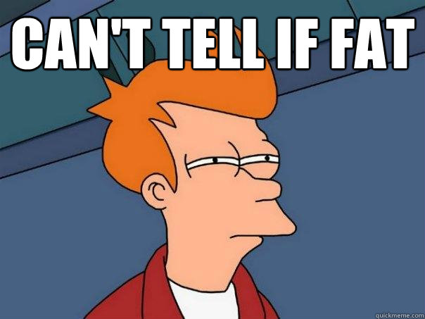 Can't tell if fat   Futurama Fry