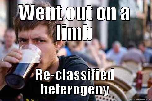 All Out Plan - WENT OUT ON A LIMB RE-CLASSIFIED HETEROGENY Lazy College Senior